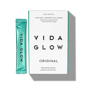 Amazon.com: Vida Glow Marine Collagen Powder - Anti Aging